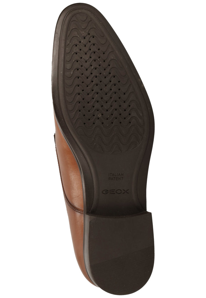 Geox Businessschuhe Leder Cognac