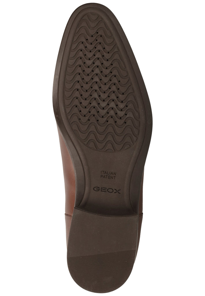 Geox Businessschuhe Leder Cognac