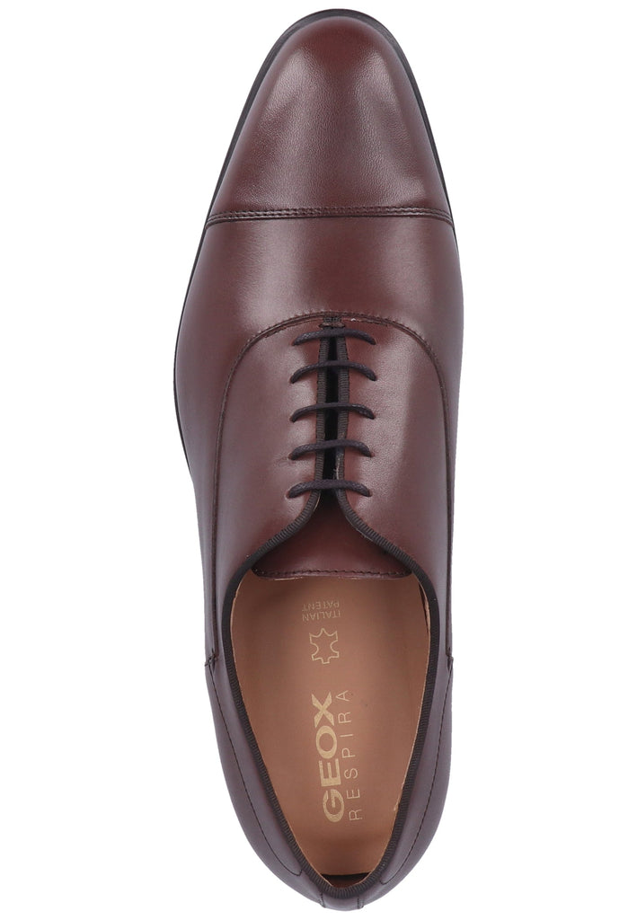 Geox Businessschuhe Leder Cognac