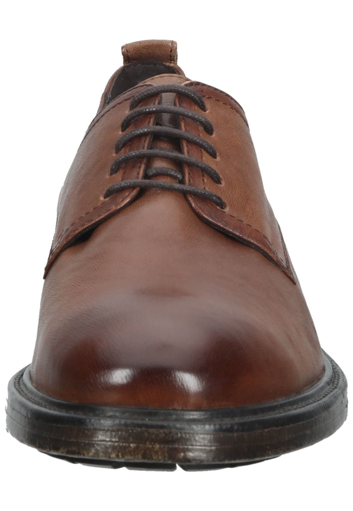 Geox Businessschuhe Nappaleder Cognac
