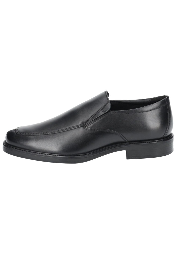Halbschuhe Geox Businessschuhe Leder Schwarz