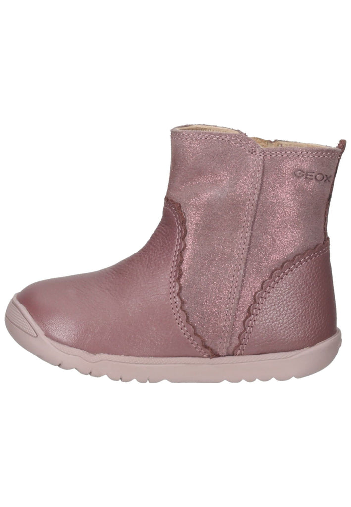 Halbschuhe Geox Halbschuhe Leder Rose