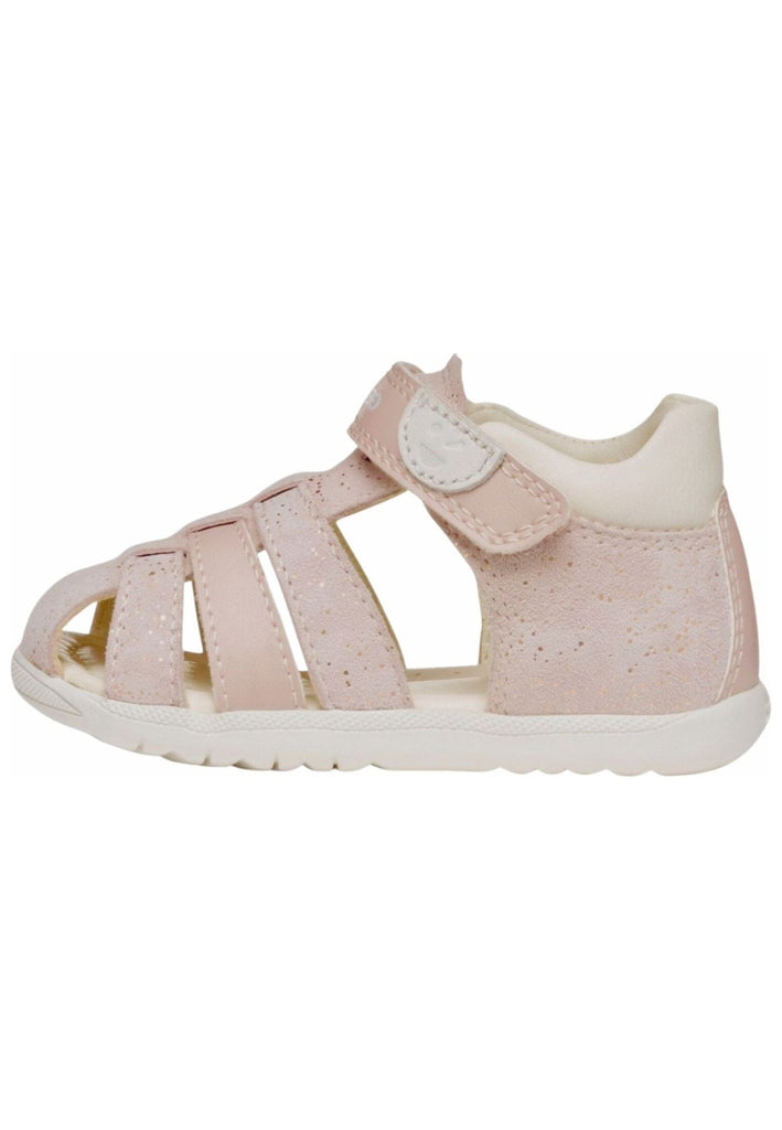 Halbschuhe Geox Halbschuhe Leder/Synthetik Rosa/Weiß