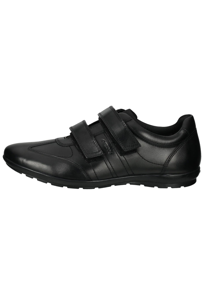 Halbschuhe Geox Halbschuhe Leder/Textil Schwarz