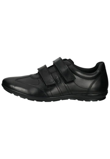 Halbschuhe Geox Halbschuhe Leder/Textil Schwarz