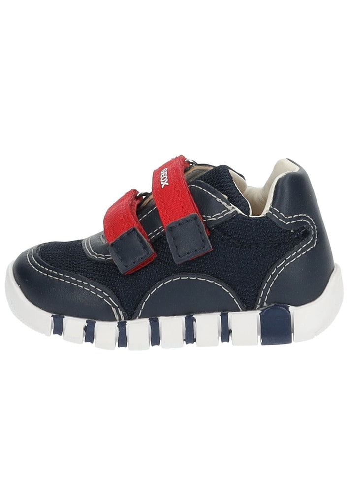 Halbschuhe Geox Halbschuhe Lederimitat/Mesh Navy
