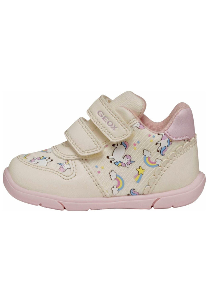 Halbschuhe Geox Halbschuhe Lederimitat/Textil Ivory
