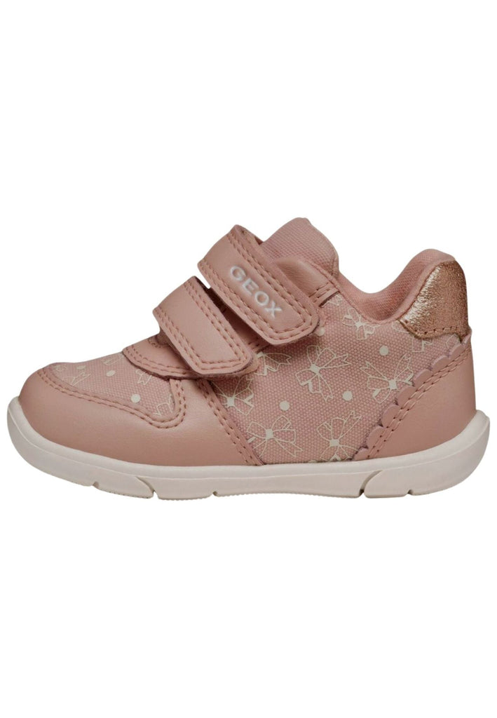 Halbschuhe Geox Halbschuhe Lederimitat/Textil Rose