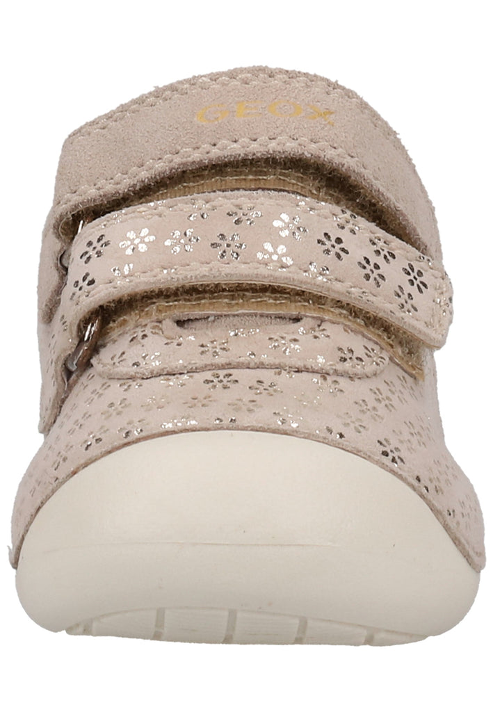 Geox Halbschuhe Leder Beige/Gold
