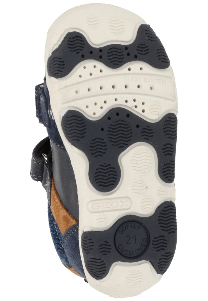 Geox Halbschuhe Leder Blau