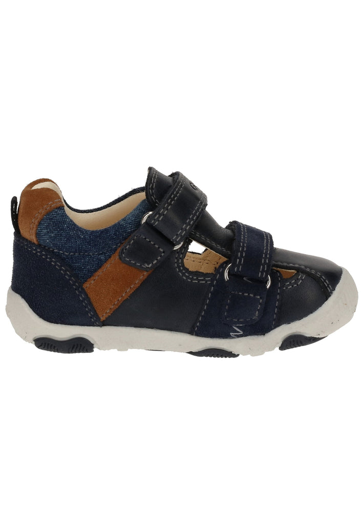 Geox Halbschuhe Leder Blau