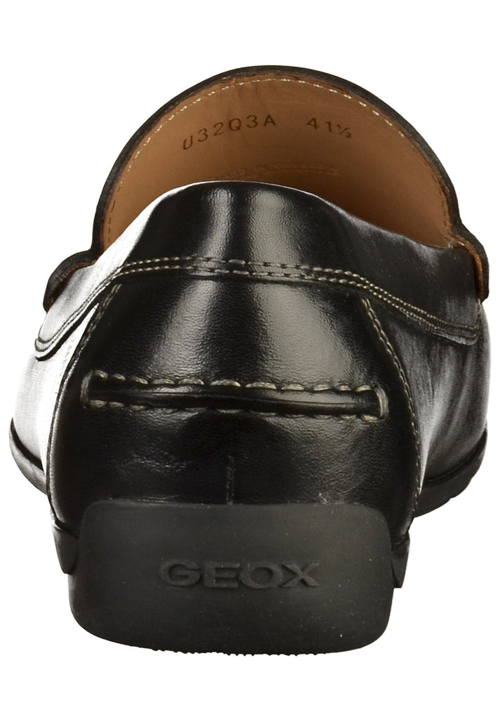 Geox Halbschuhe Leder Schwarz