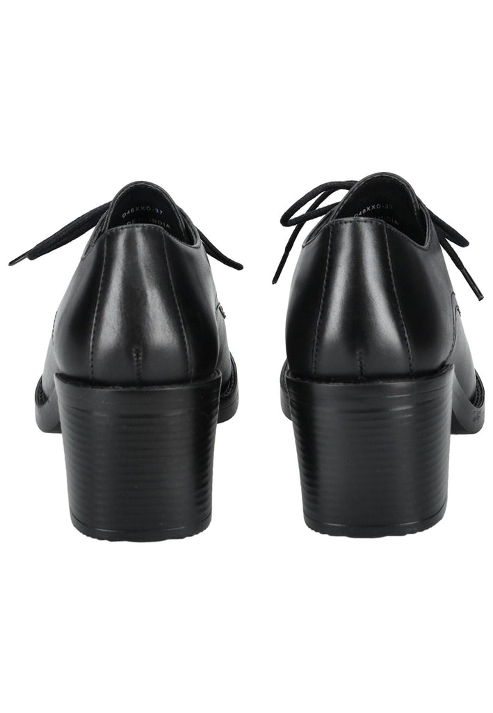 Geox Halbschuhe Leder Schwarz