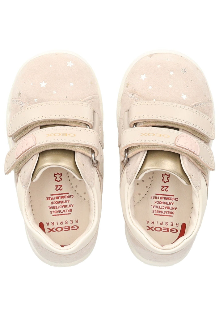 Geox Halbschuhe Leder/Synthetik Beige/Gold