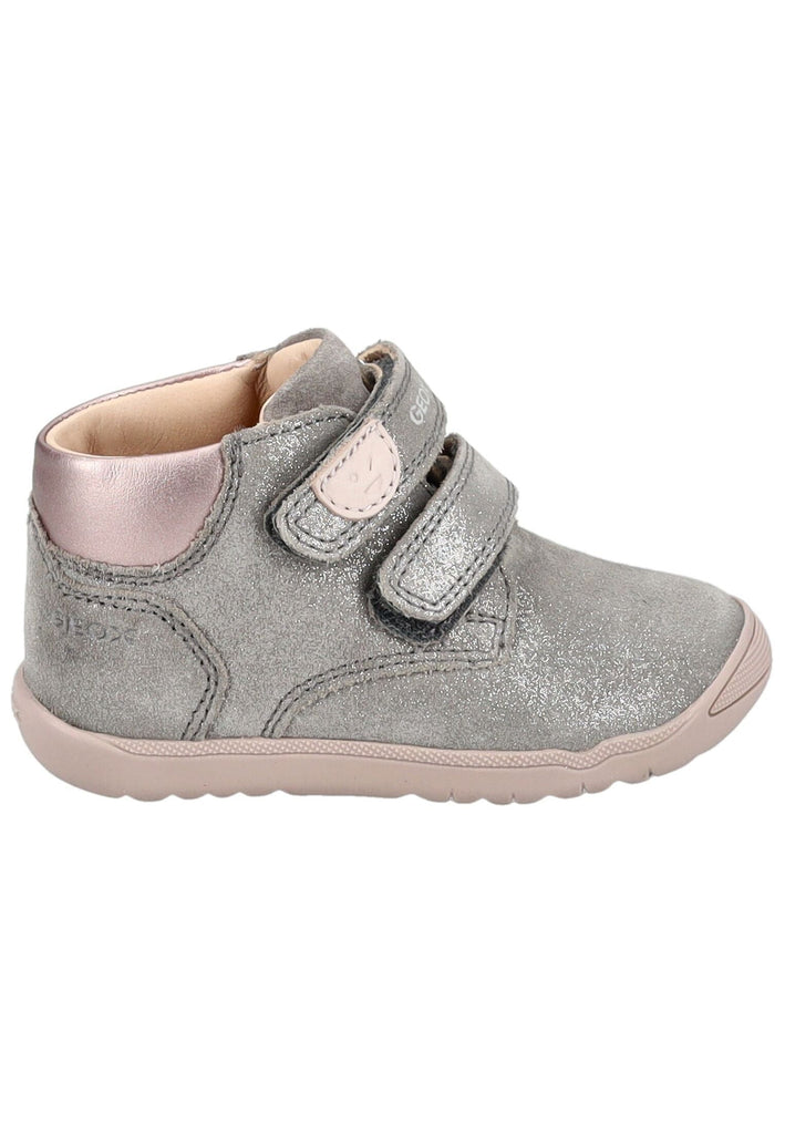 Geox Halbschuhe Leder/Synthetik Grau/Rosa