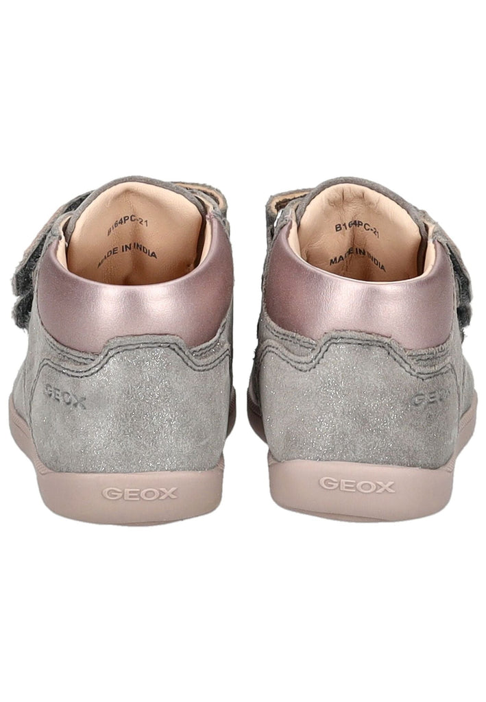 Geox Halbschuhe Leder/Synthetik Grau/Rosa