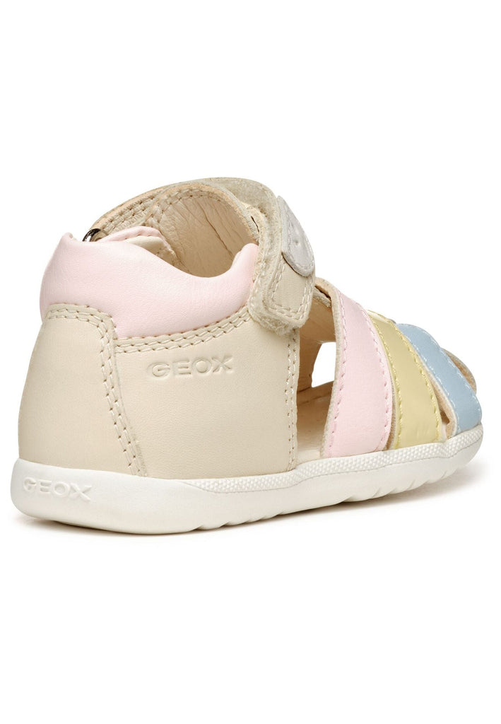 Geox Halbschuhe Leder/Synthetik Ivory