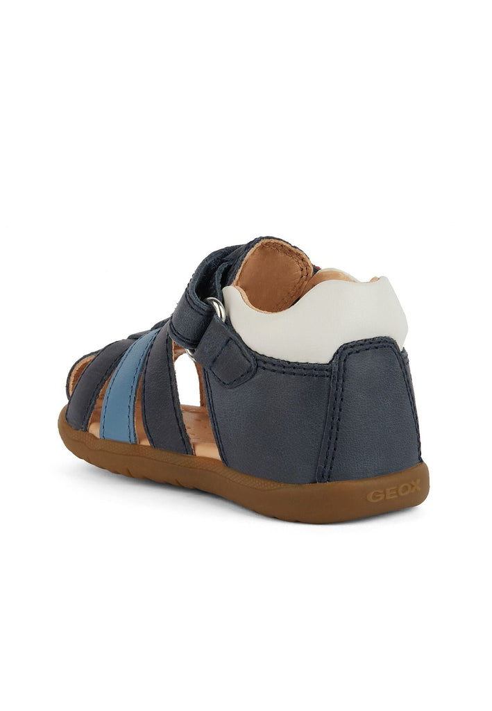 Geox Halbschuhe Leder/Synthetik Navy