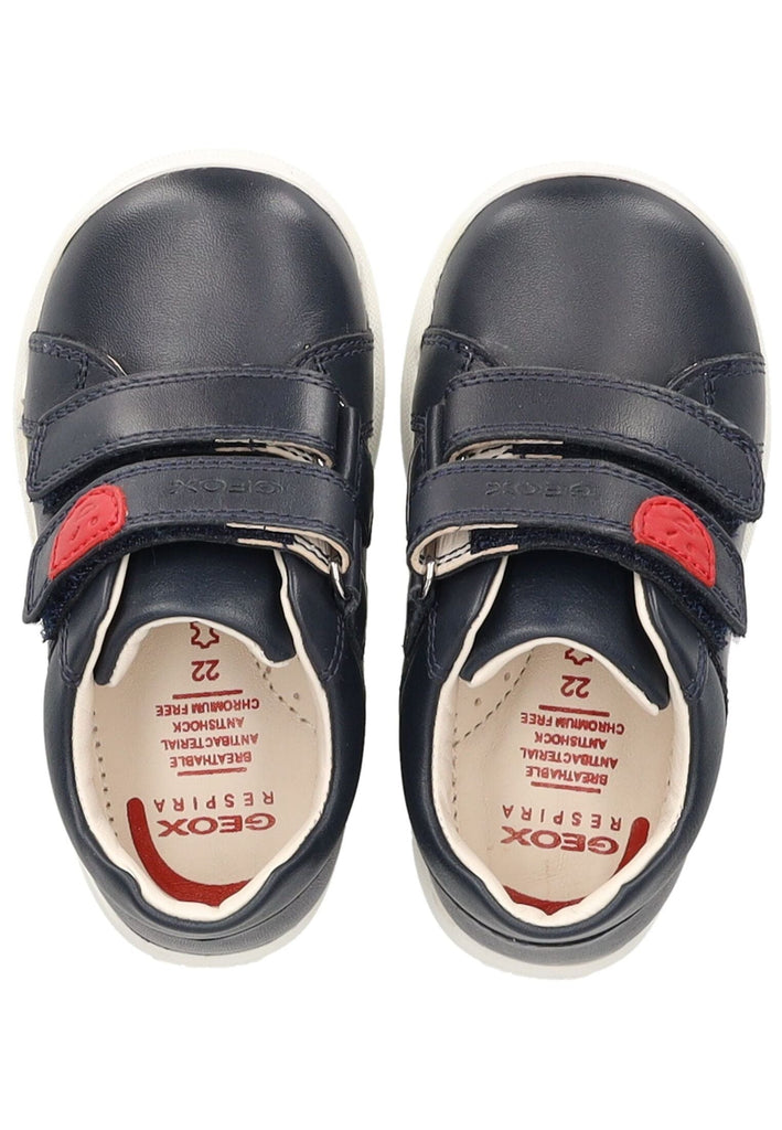 Geox Halbschuhe Leder/Synthetik Navy