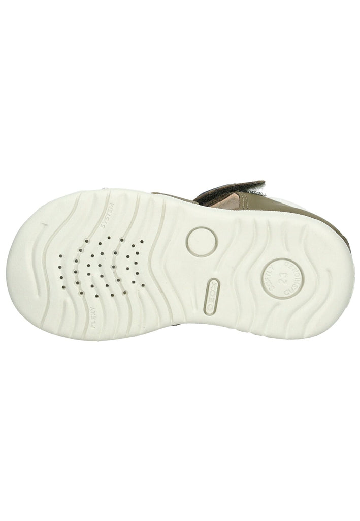 Geox Halbschuhe Leder/Synthetik Pistachio