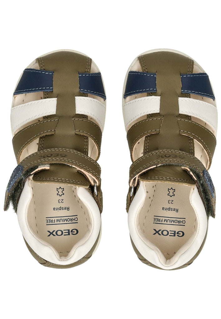 Geox Halbschuhe Leder/Synthetik Pistachio