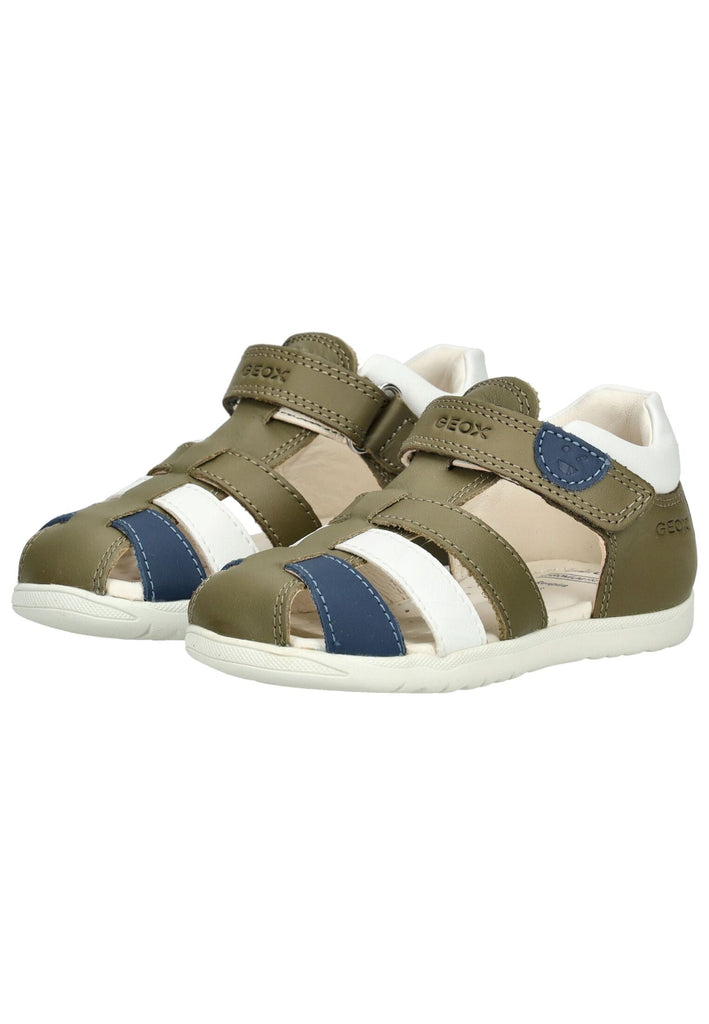 Geox Halbschuhe Leder/Synthetik Pistachio