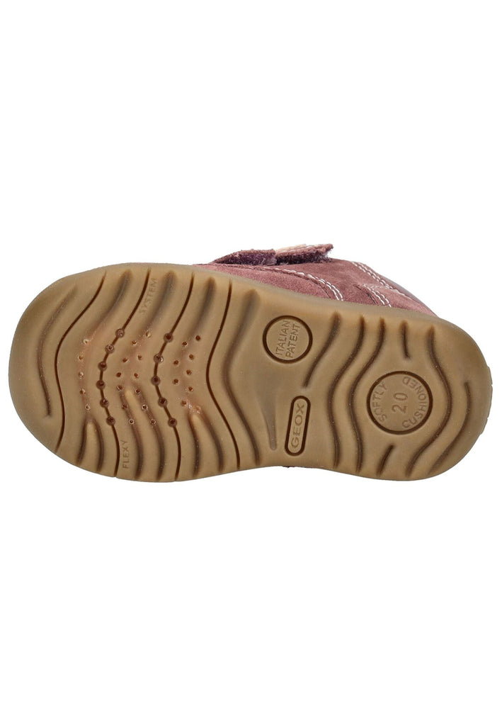 Geox Halbschuhe Leder/Synthetik Rose