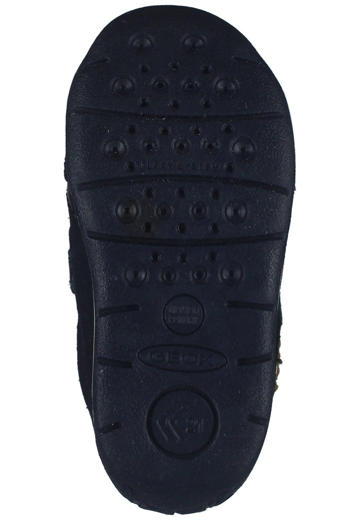 Geox Halbschuhe Leder/Textil Navy