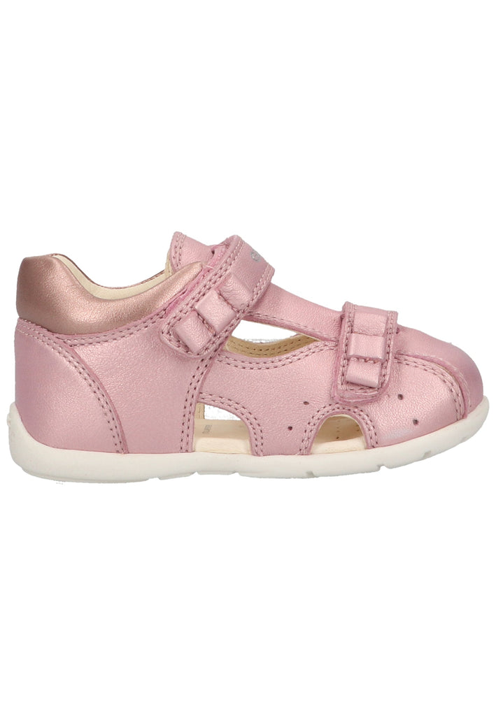 Geox Halbschuhe Leder/Textil Rosa