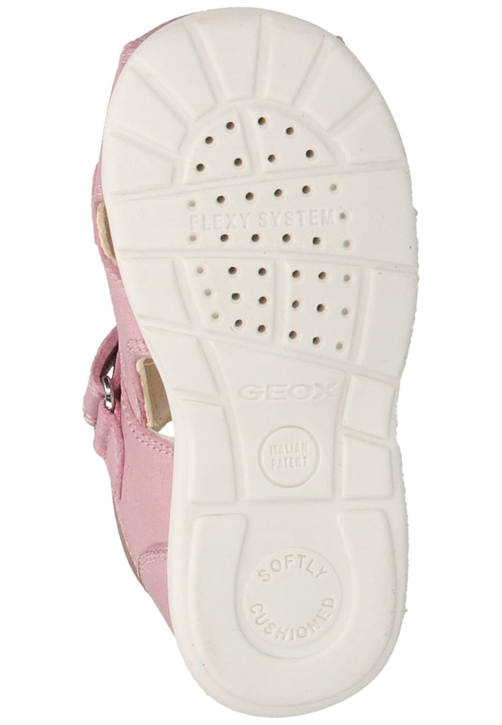 Geox Halbschuhe Leder/Textil Rosa