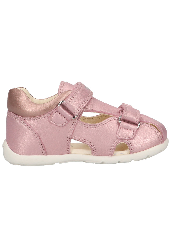 Geox Halbschuhe Leder/Textil Rosa