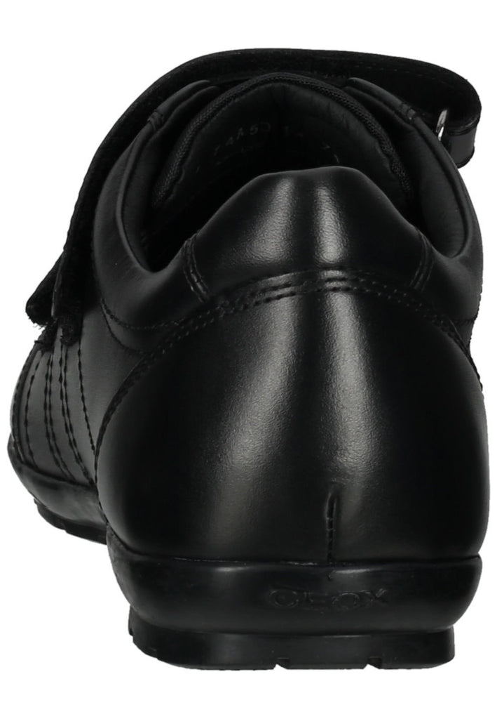 Geox Halbschuhe Leder/Textil Schwarz