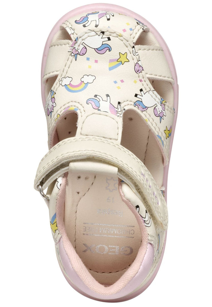 Geox Halbschuhe Lederimitat Ivory