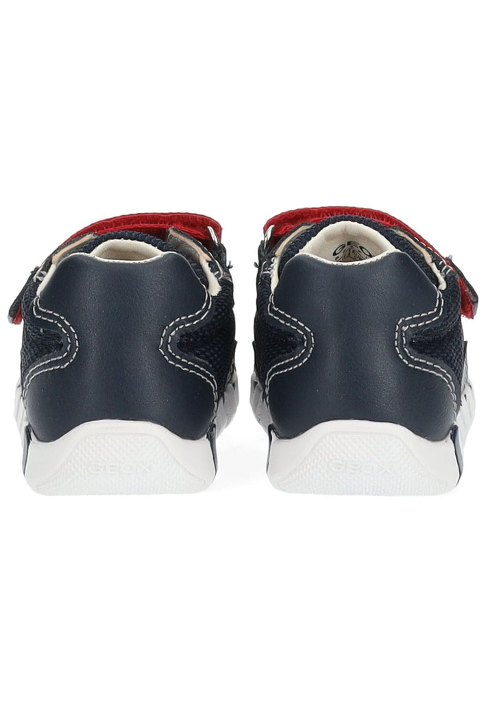 Geox Halbschuhe Lederimitat/Mesh Navy