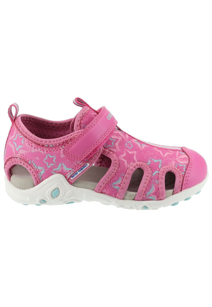 Geox Halbschuhe Lederimitat/Textil Fuchsia