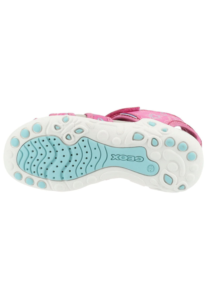 Geox Halbschuhe Lederimitat/Textil Fuchsia