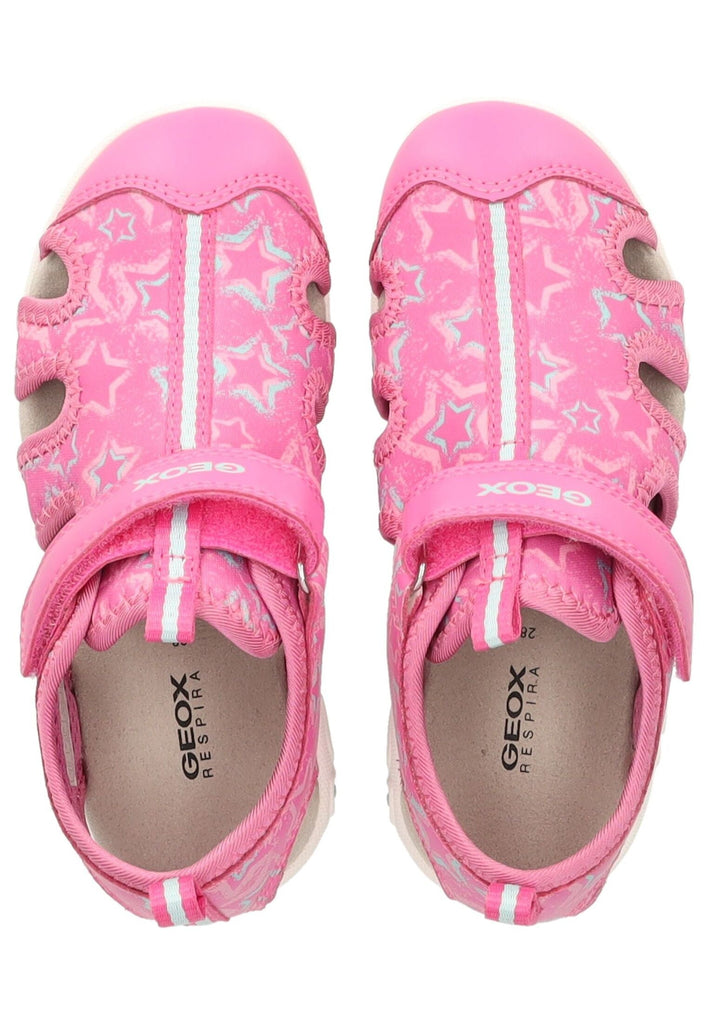 Geox Halbschuhe Lederimitat/Textil Fuchsia