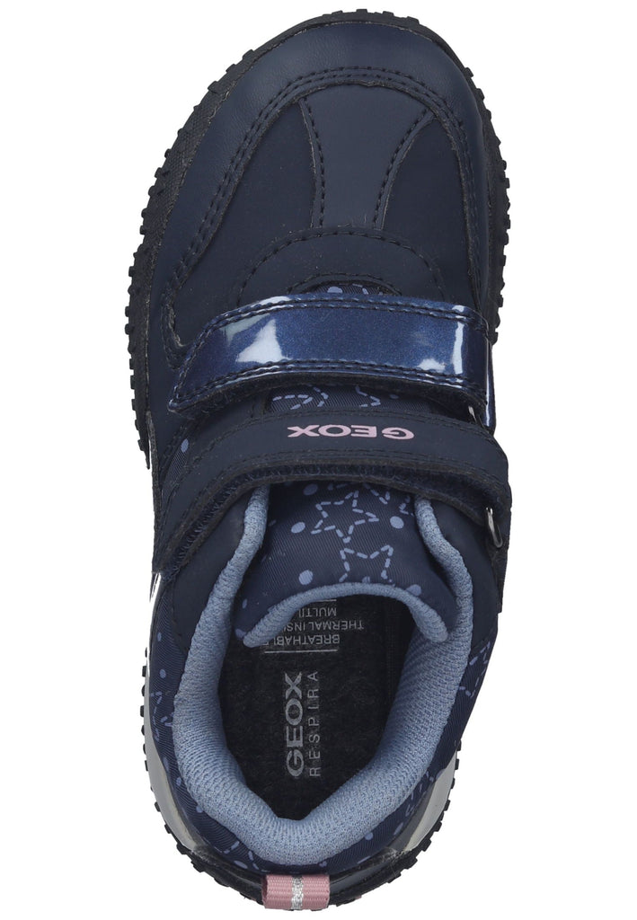 Geox Halbschuhe Lederimitat/Textil Navy/Pink