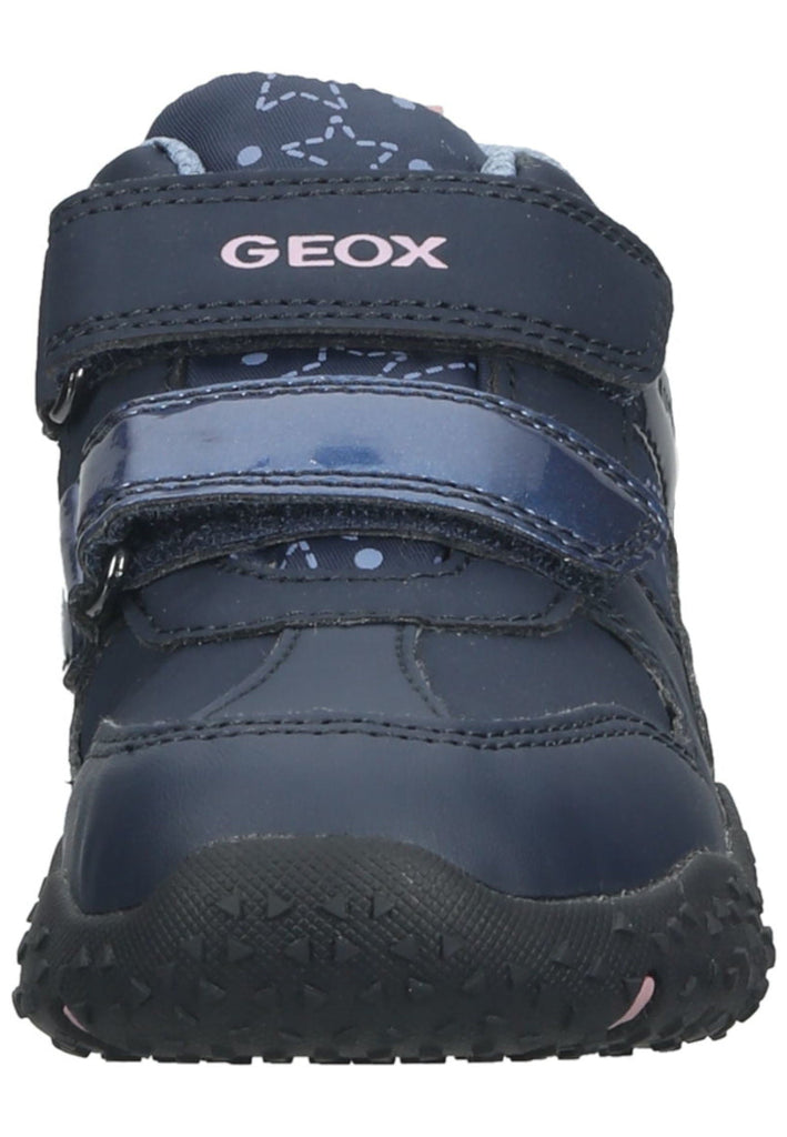 Geox Halbschuhe Lederimitat/Textil Navy/Pink