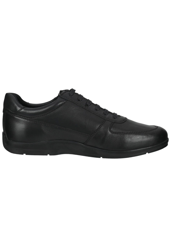 Geox Halbschuhe Nappaleder Schwarz