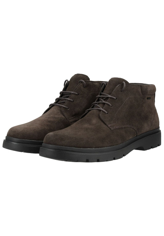 Geox Halbschuhe Veloursleder Dunkelbraun
