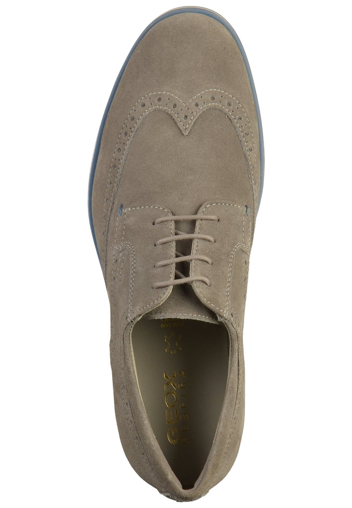 Geox Halbschuhe Veloursleder Grau