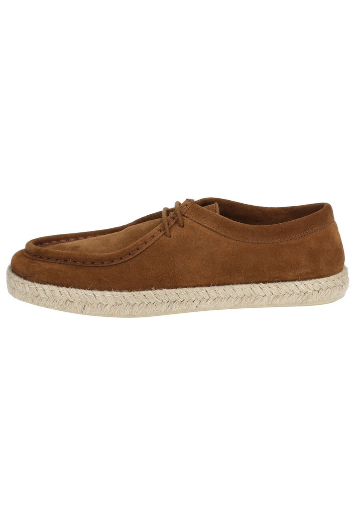 Geox Halbschuhe Veloursleder Mittelbraun