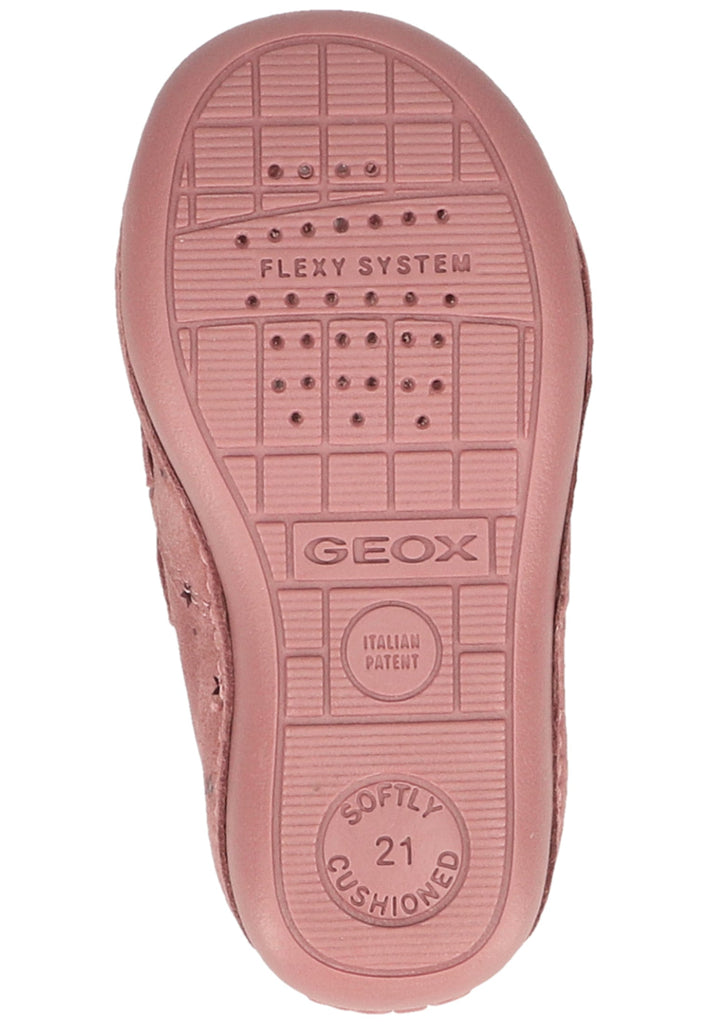 Geox Halbschuhe Veloursleder Pink