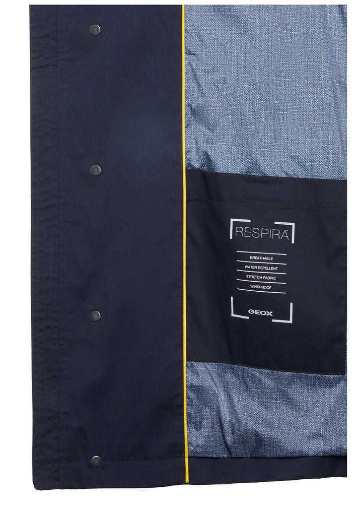 Geox Jacken 100% Baumwolle Dunkelblau