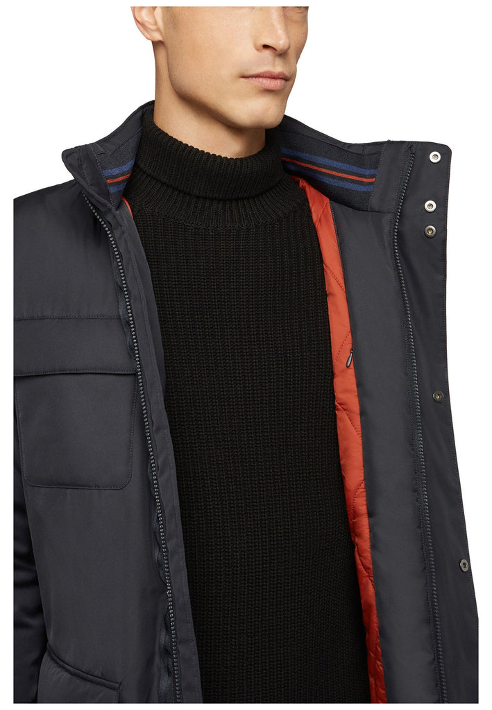 Geox Jacken 100% Polyester Dunkelgrau