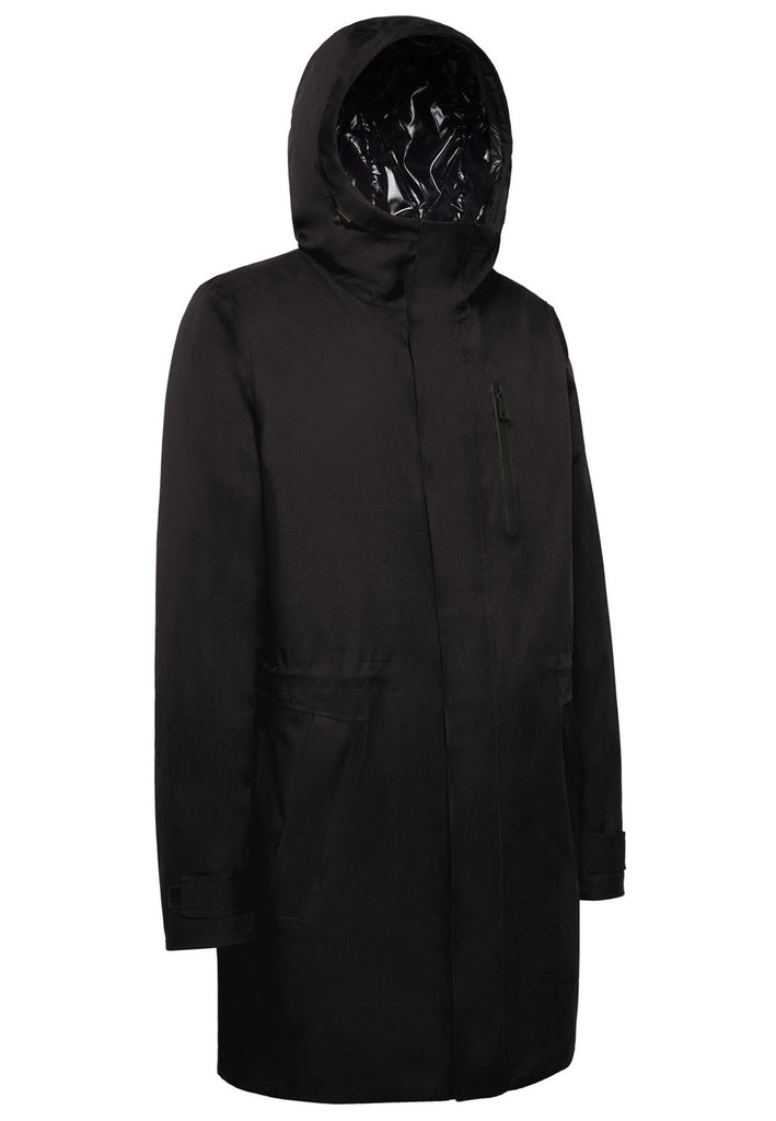 Geox Jacken 100% Polyester Schwarz