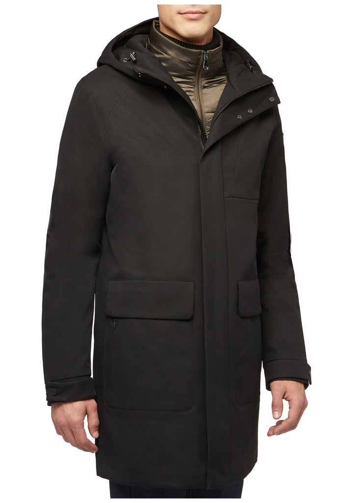 Geox Jacken 100% Polyester Schwarz