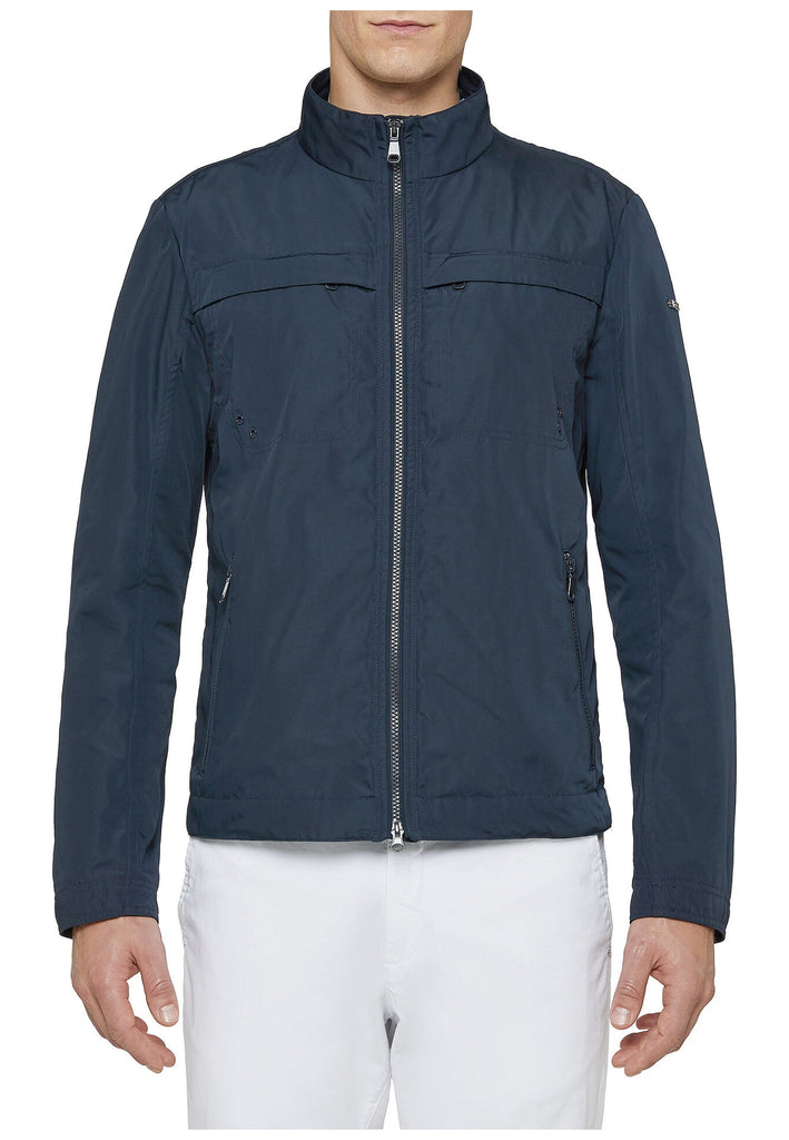 Geox Jacken 58% Baumwolle/42% Polyacryl Dunkelblau