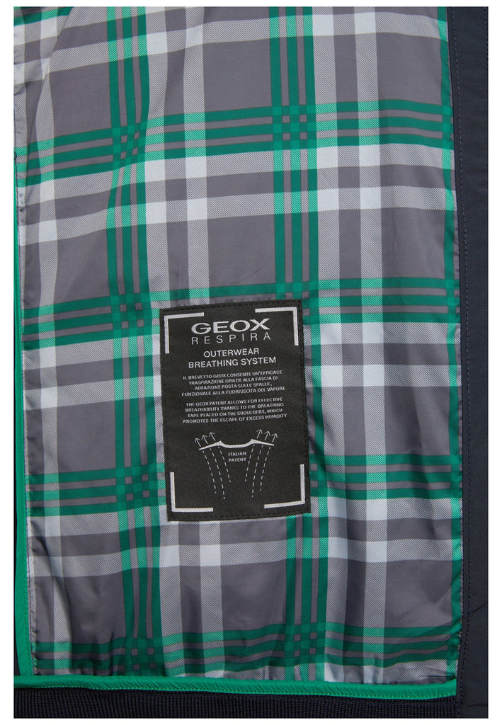 Geox Jacken 58% Baumwolle/42% Polyacryl Dunkelblau